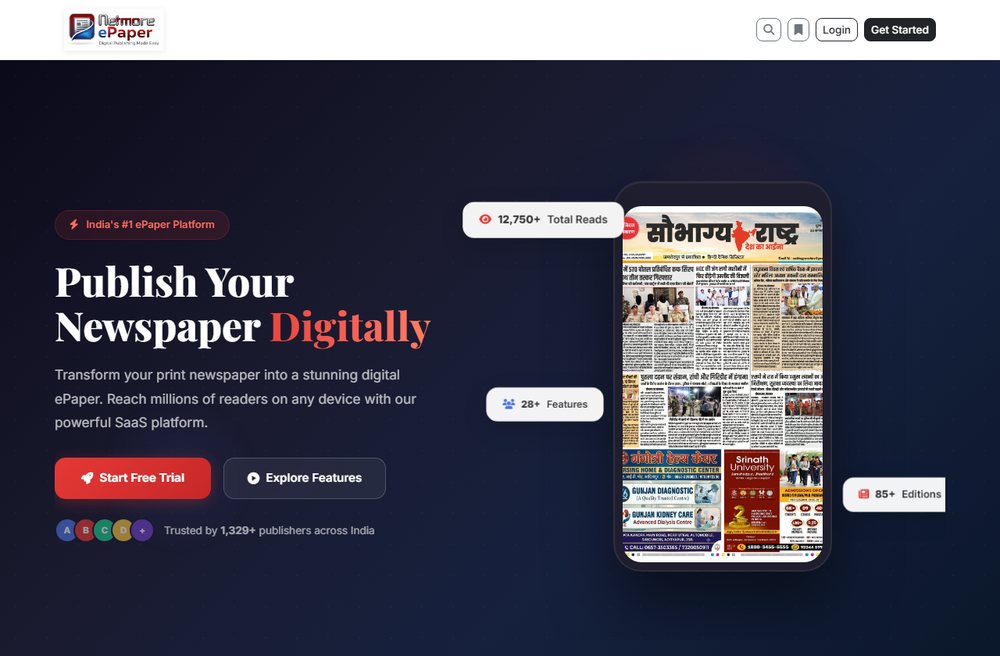 Netmore ePaper platform - publish your newspaper digitally